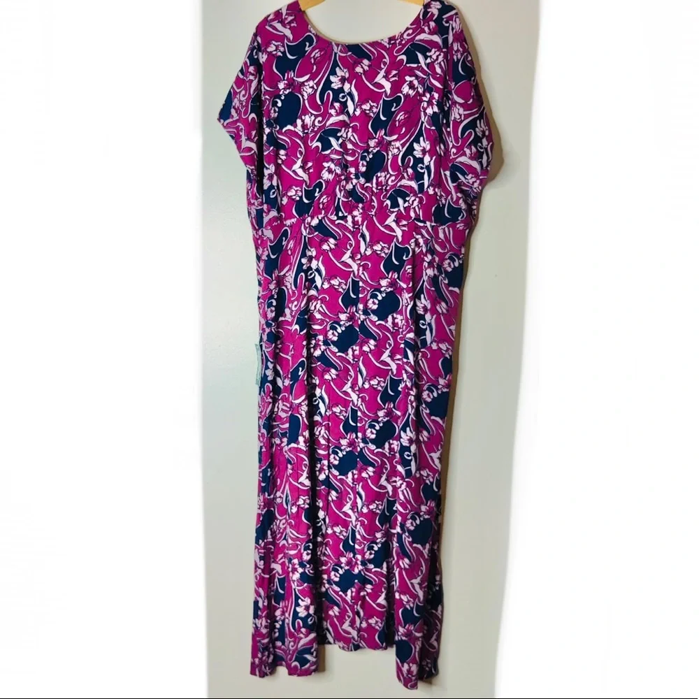 Modcloth Baroque Bouquet Maxi Dress in Sz. 2X NWT - Picture 5 of 8